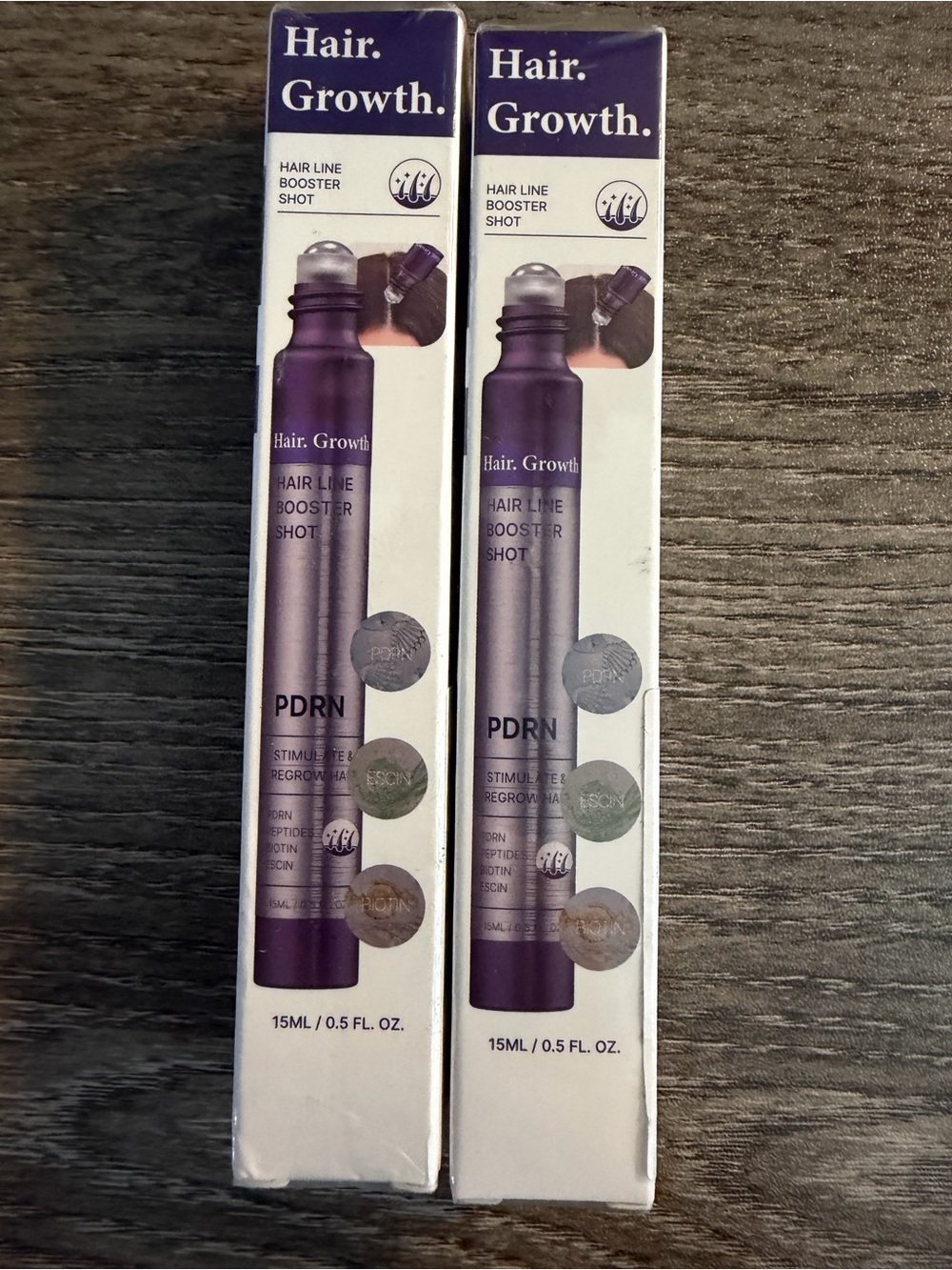 Hair Line Booster Shot -2pack